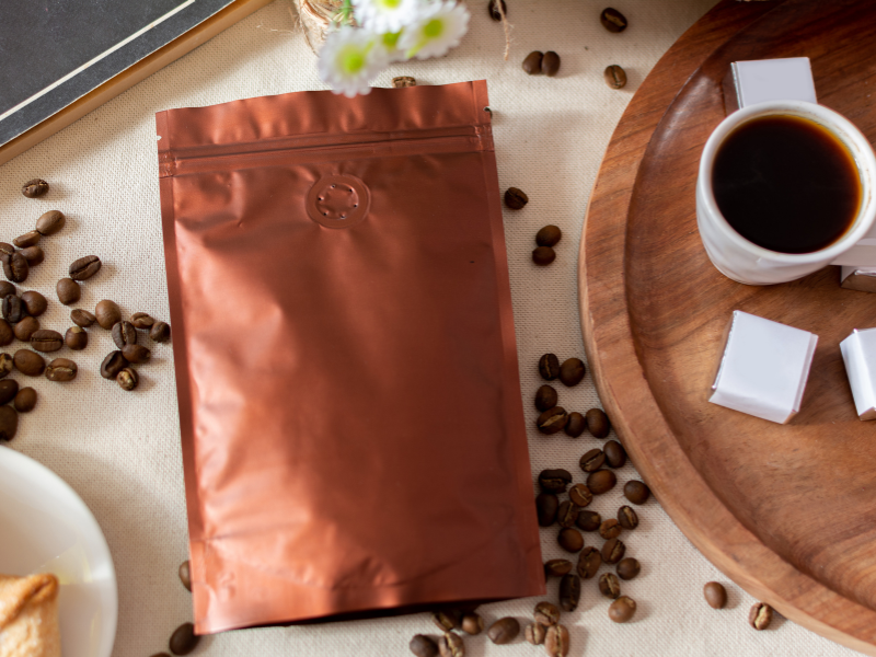 Xícara de café orgânico com certificação brasileira e torra especial