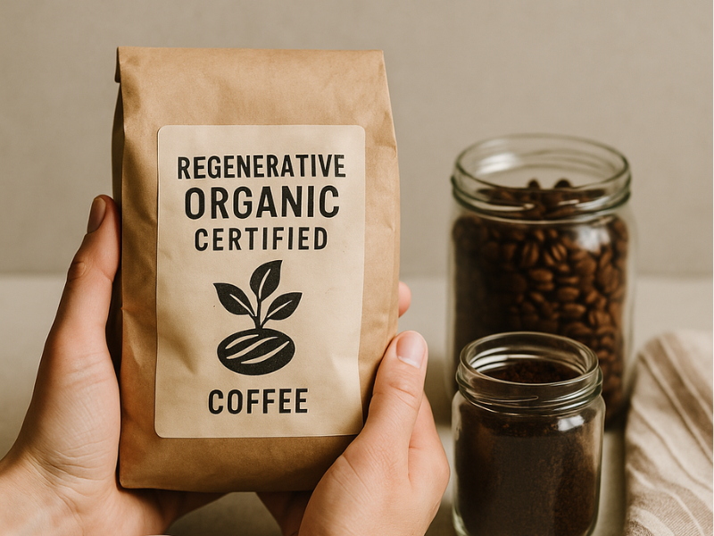 Iniciativas sustentáveis contra o desperdício na indústria do café: embalagem regenerativa e reaproveitamento de borra em casa